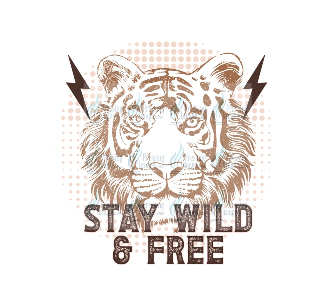 Decal: 4119 Stay wild and free