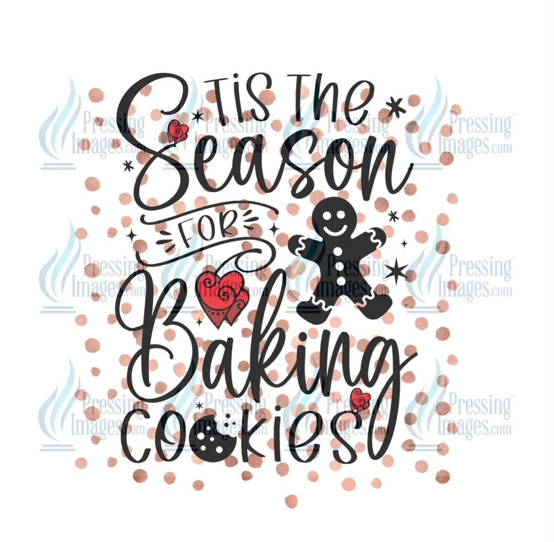 Decal: 4069 Tis the season to bake cookies