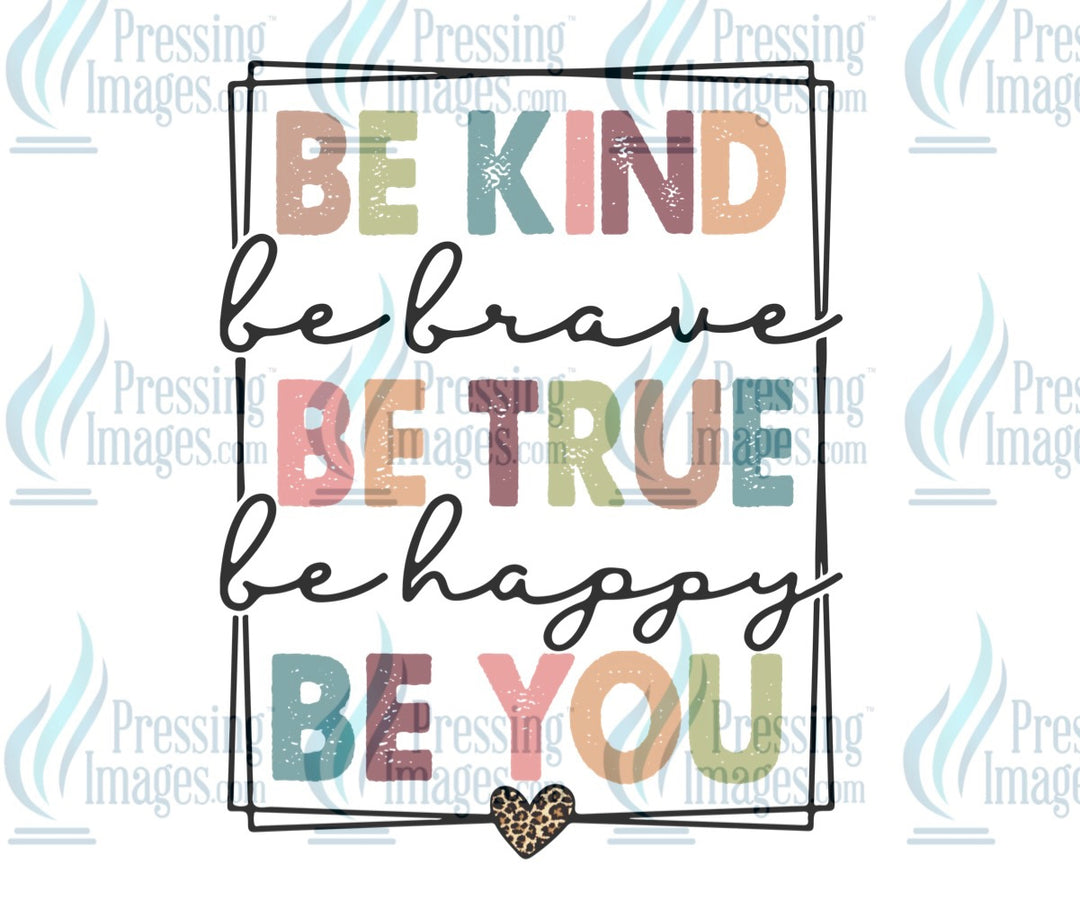 Decal: Be Kind Be Brave