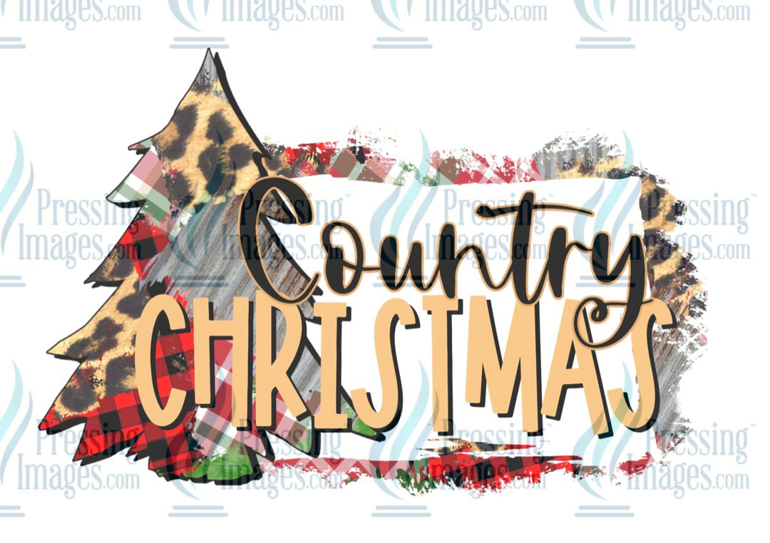 Decal: 462 Country Christmas