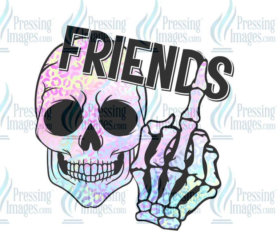 Decal: Skeleton friends