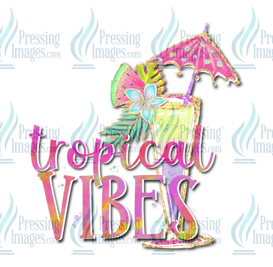 Decal: Tropical vibes