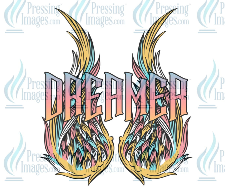 Decal: Dreamer wings