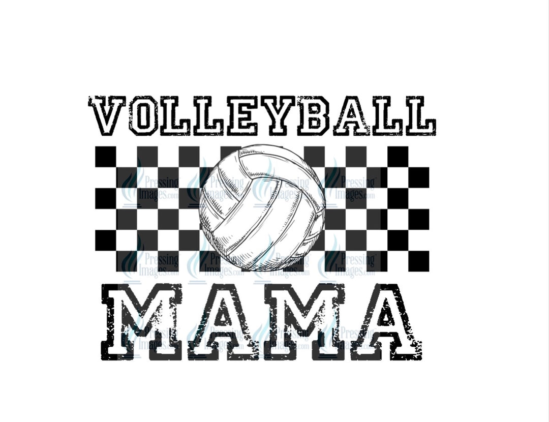 Decal: 4078 Volleyball mama