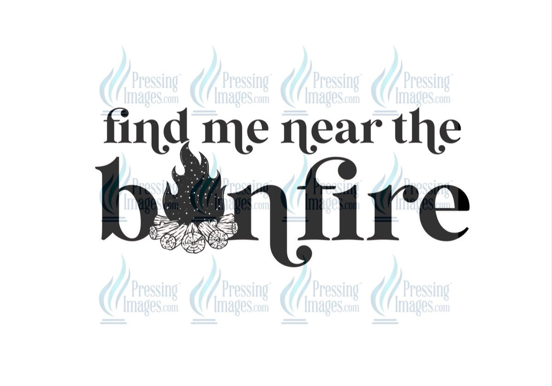 Decal: 4115 Find me near the bonfire