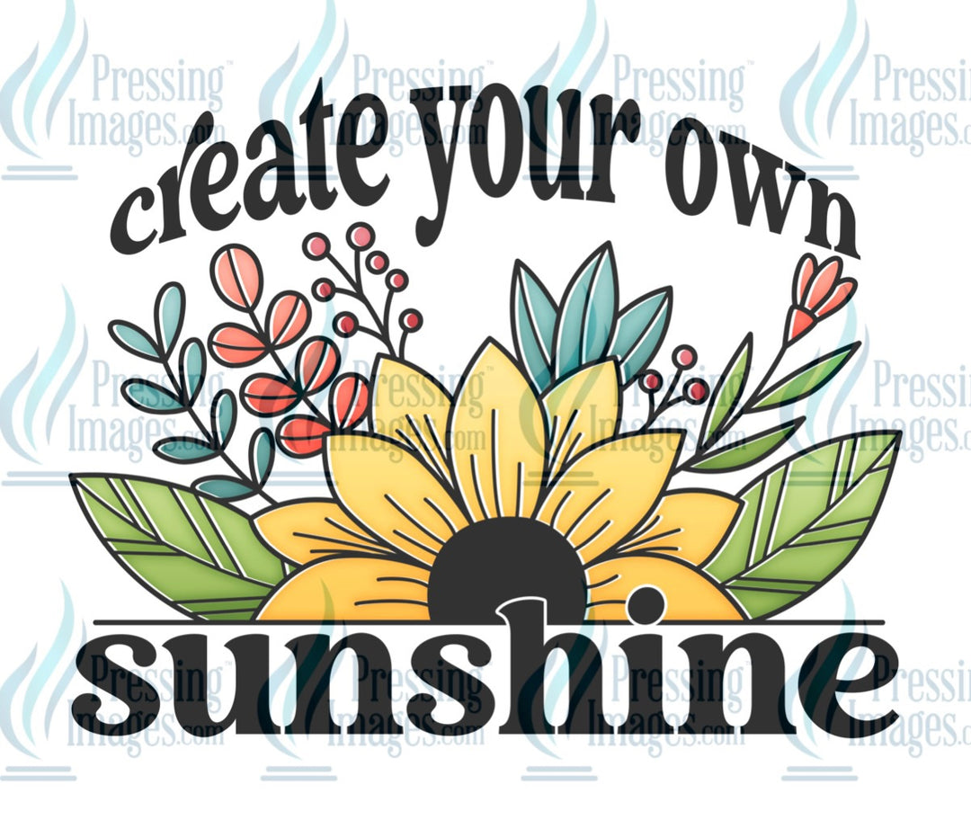 Decal: 697 Create your own sunshine