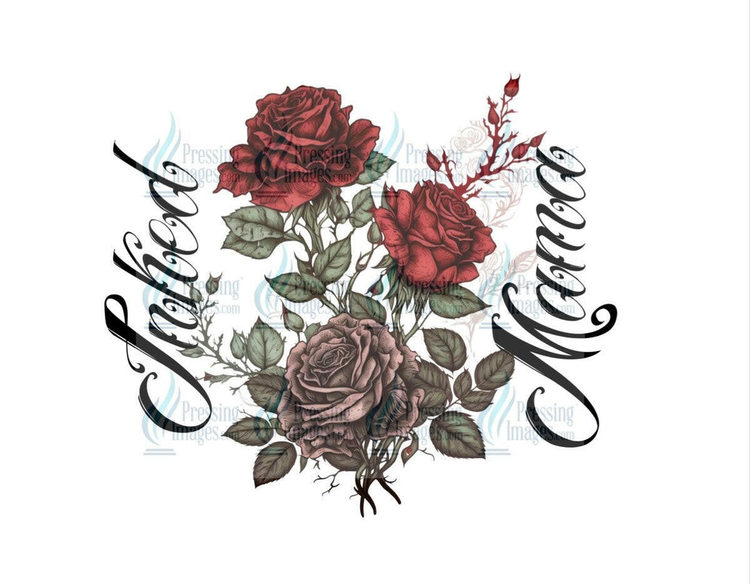 4431 Inked Mama roses.