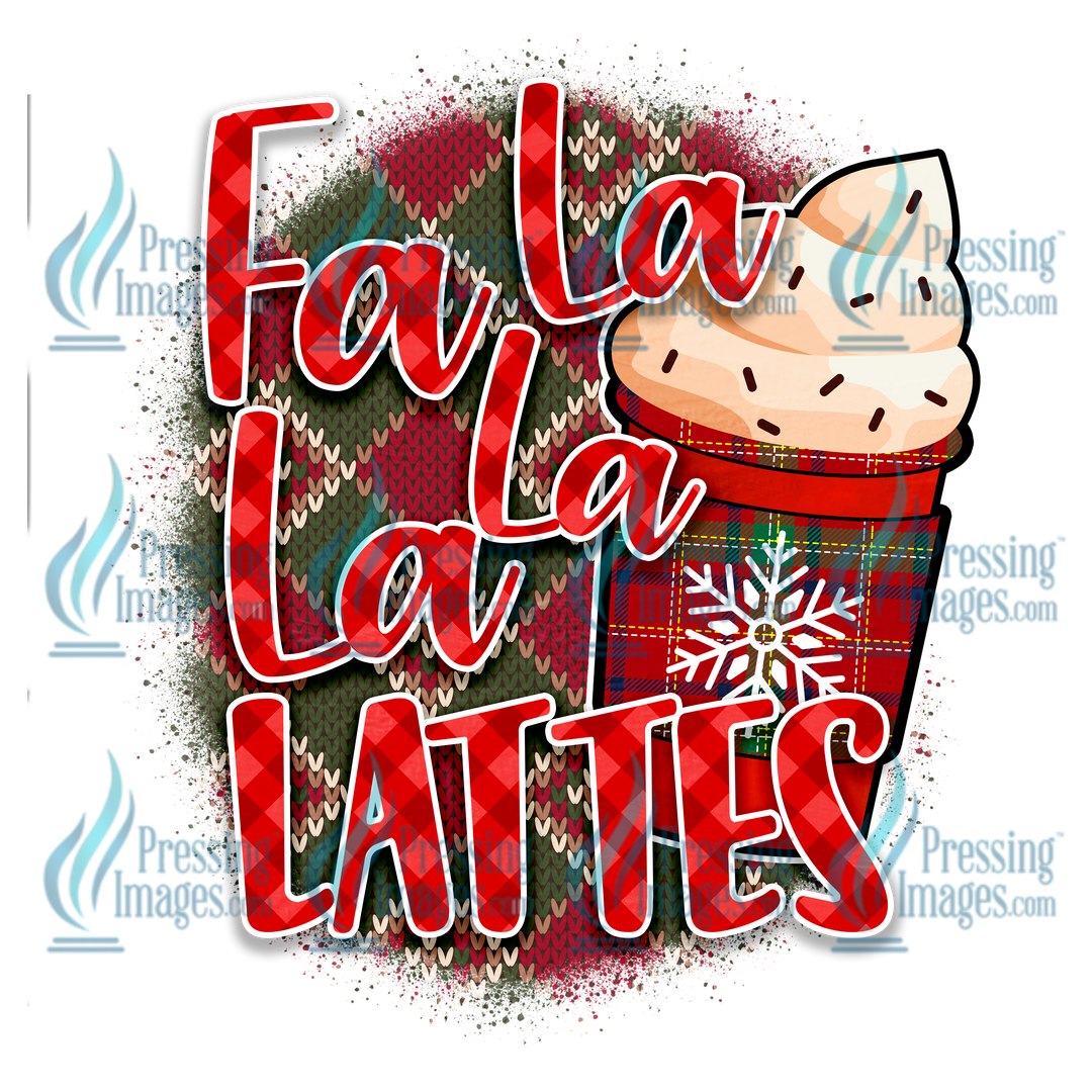 Decal: 1334 FaLaLaLa Lattes