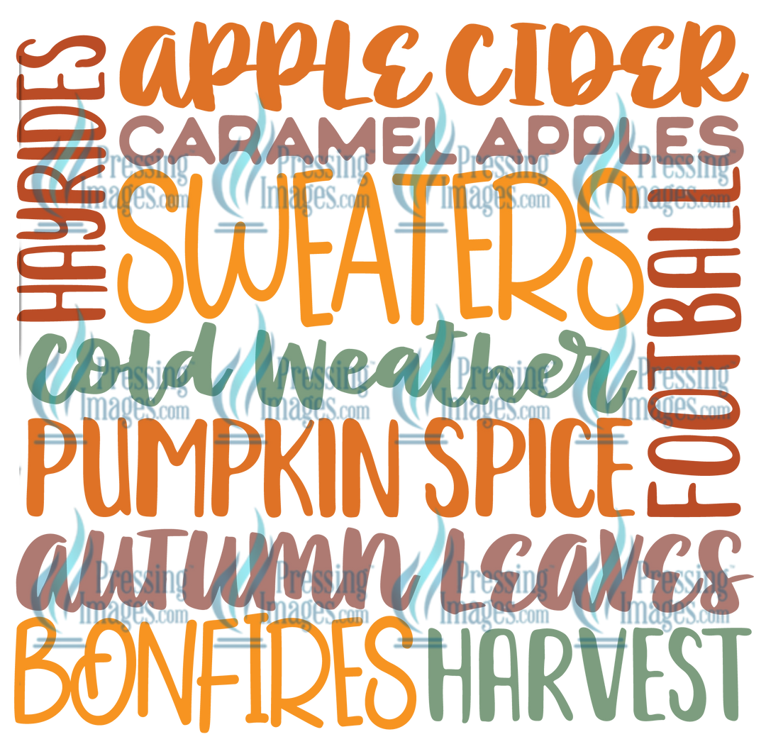 Decal: 1089 Fall Words