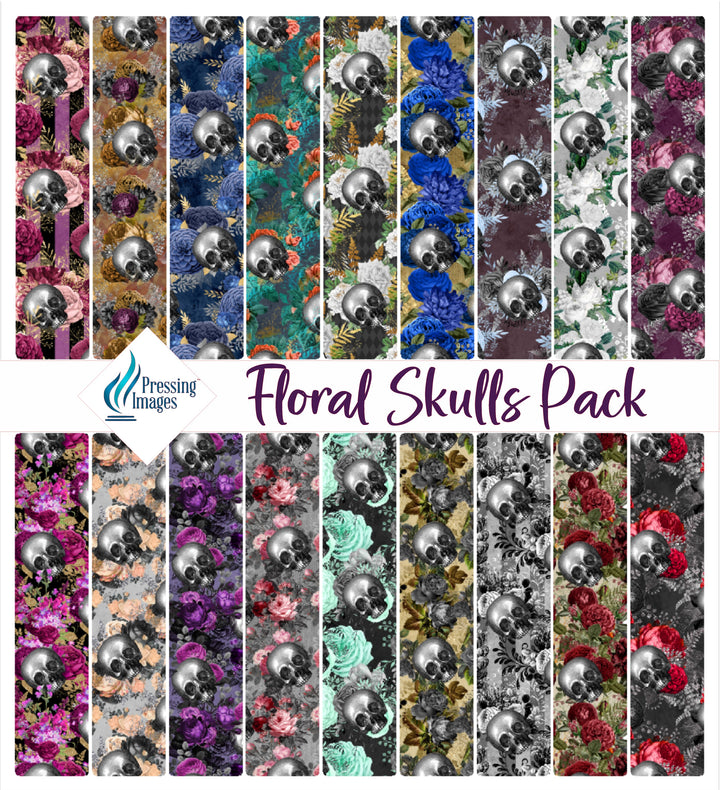 Floral Skulls Pack
