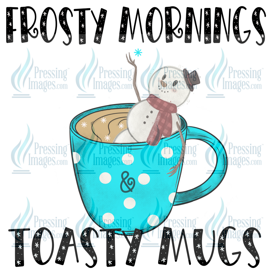 Decal: 1601 Frosty mornings and toasty mugs