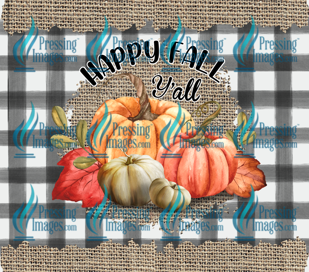 5089 Happy Fall Tumbler Wrap