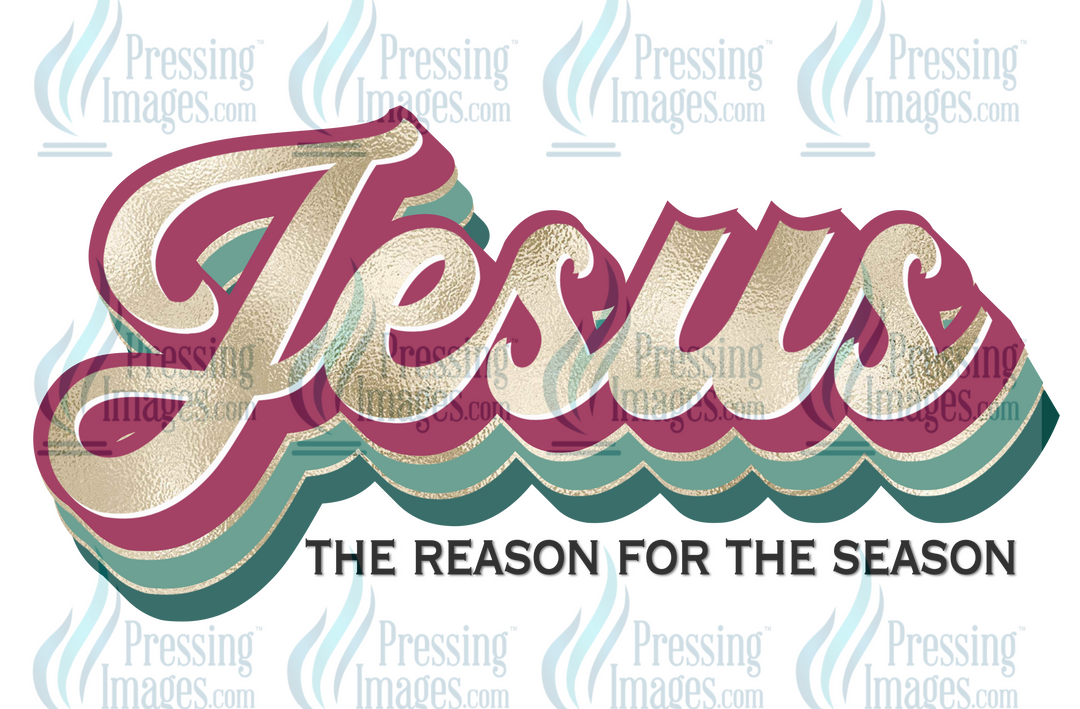 Decal: 1699 Jesus reason for season