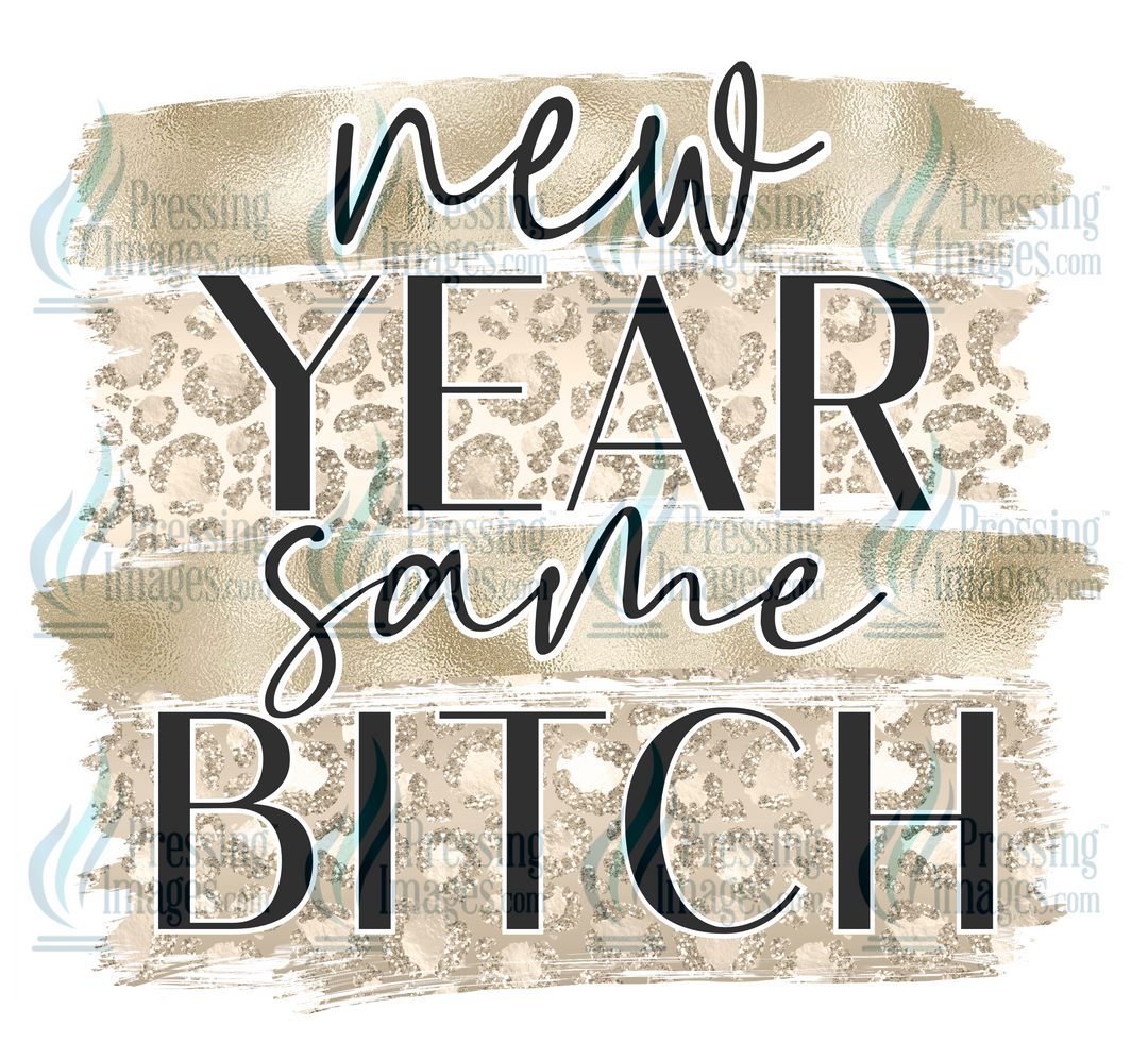 Decal: 1989 New year same Bitch