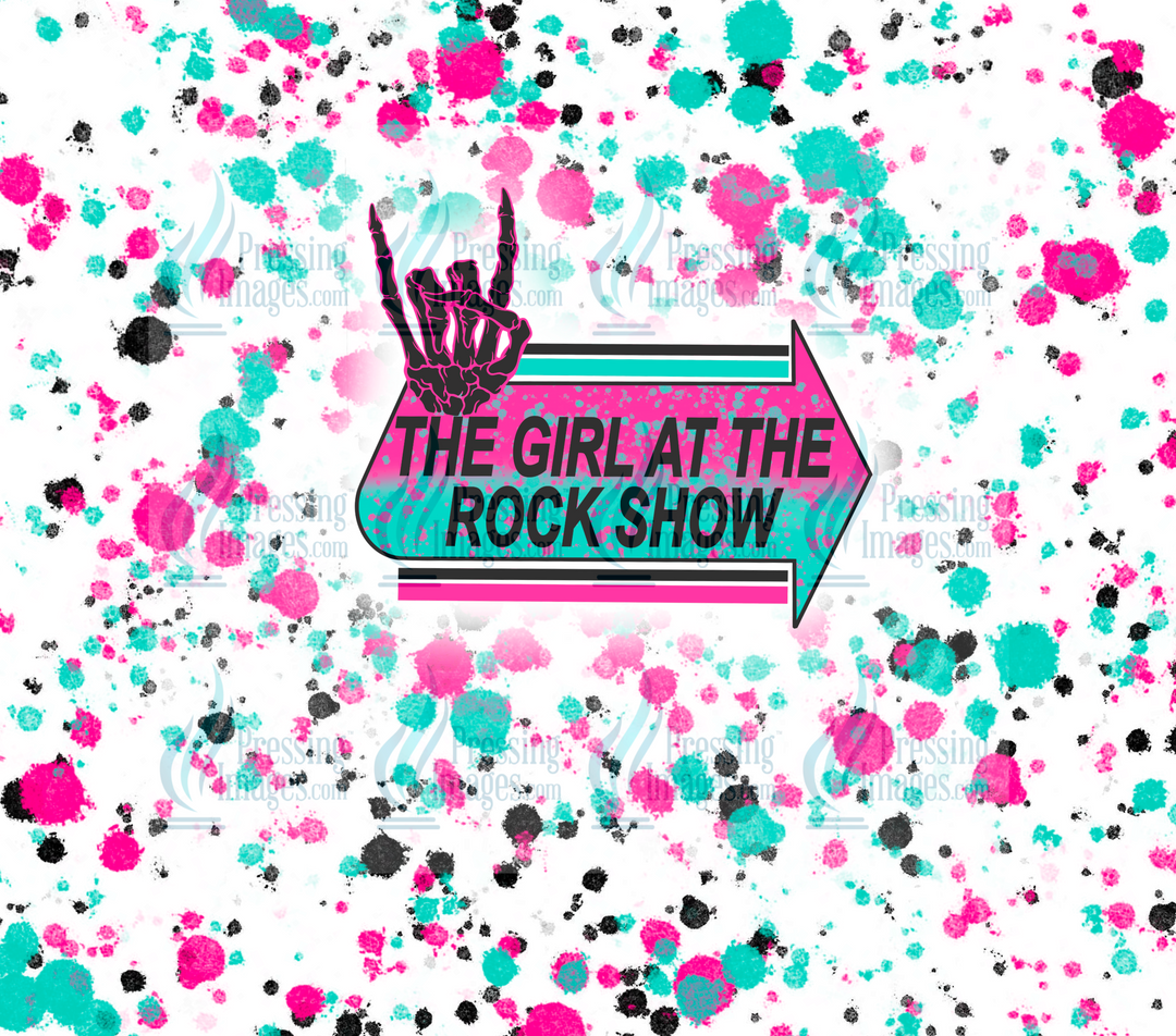 6973 Rock show Tumbler Wrap.