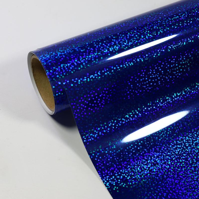 Royal Blue Sparkle Holographic Vinyl