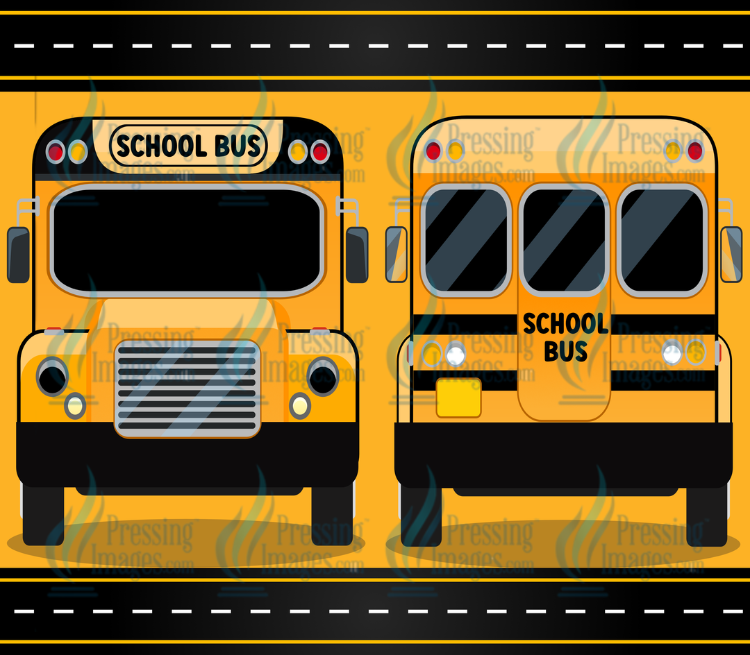 1338 School Bus Wrap