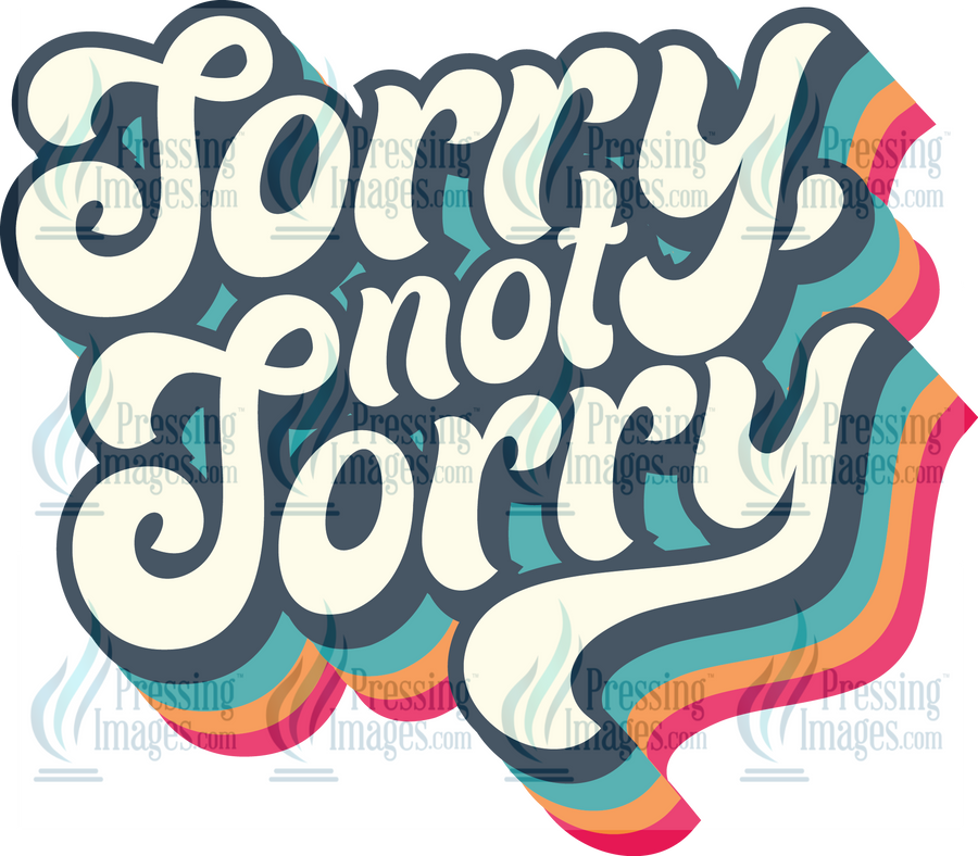 Decal: 2008 Sorry Not Sorry.
