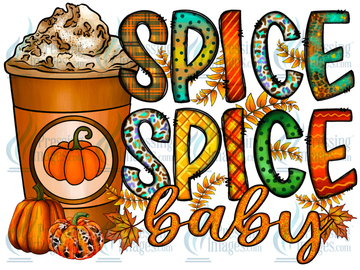 DTF: 206 Spice Spice Baby