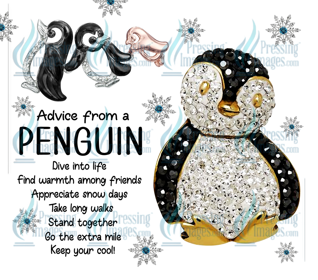 5873 Penguin Jewelry Style Tumbler Wrap