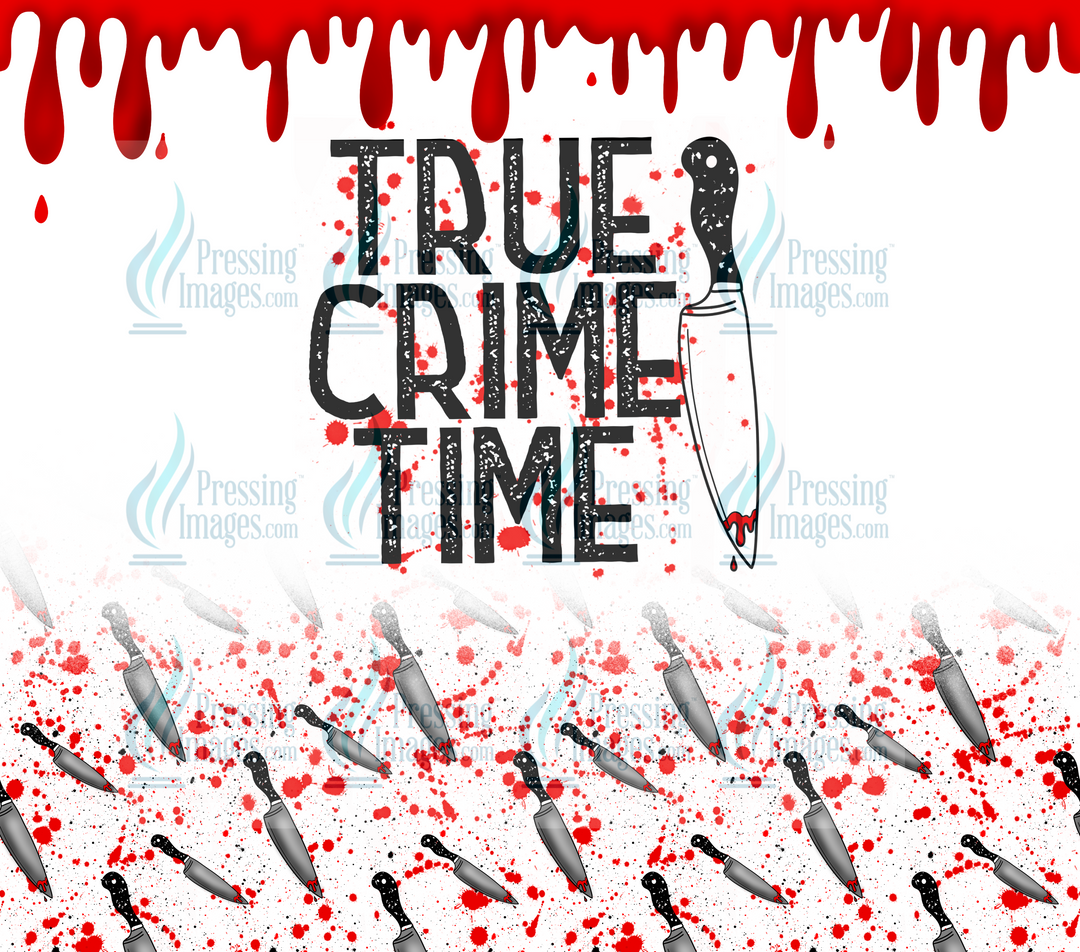6573 True Crime Time Tumbler Wrap