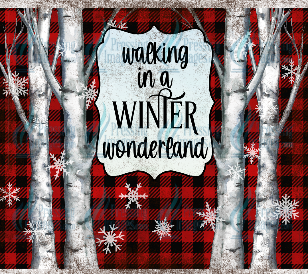 5987 Winter Wonderland Tumbler Wrap
