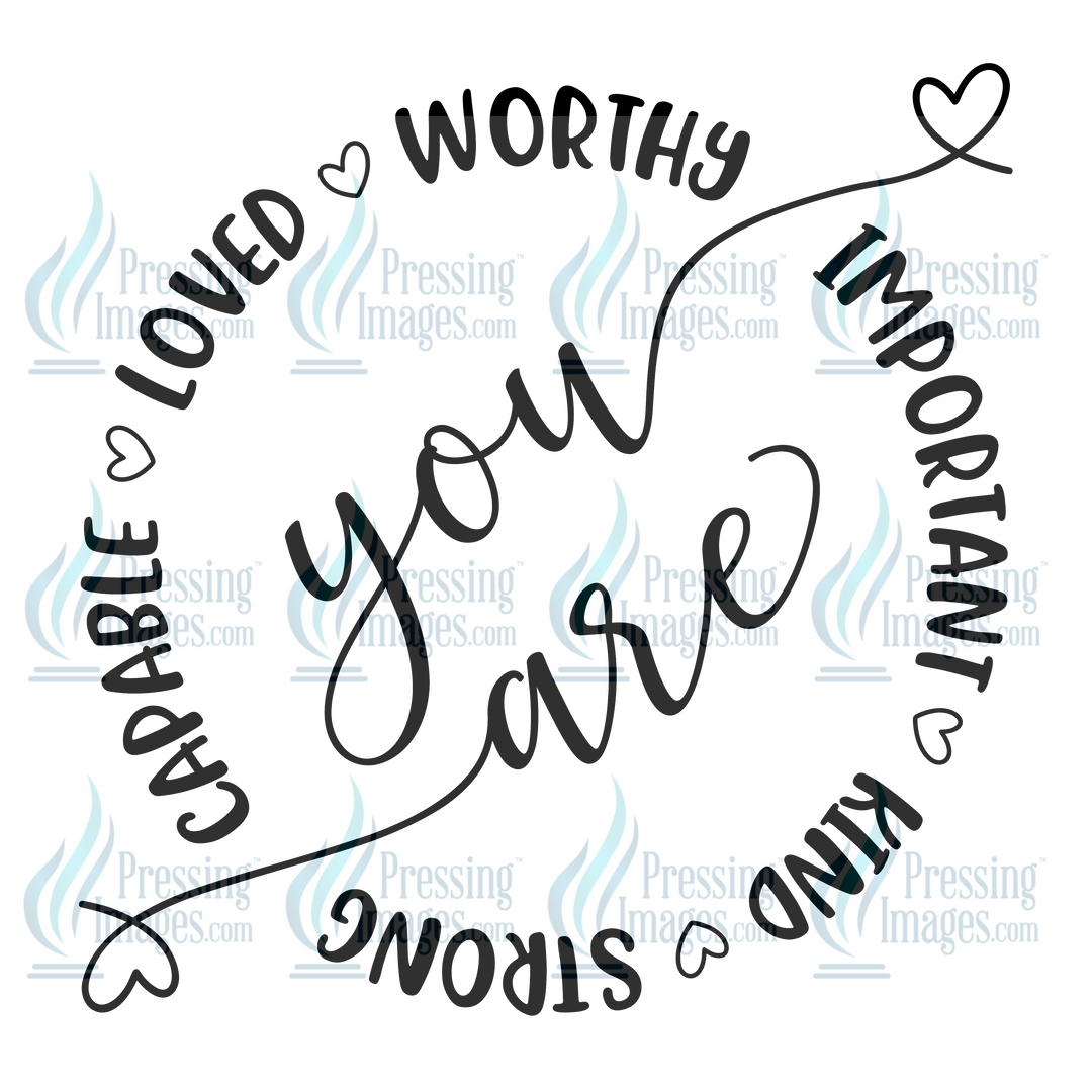Decal: 2016 You Are Worthy
