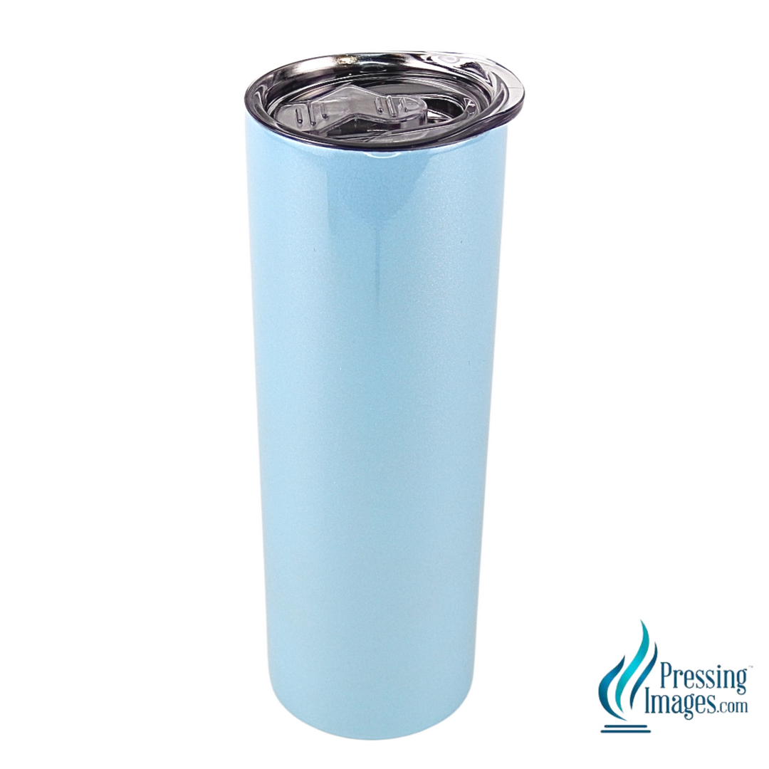 Blue Shimmer Skinny Tumbler - STRAW NOT INCLUDED - 110022