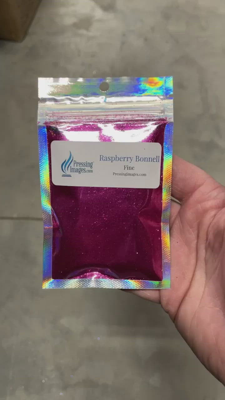Raspberry Bonnell Glitters pack