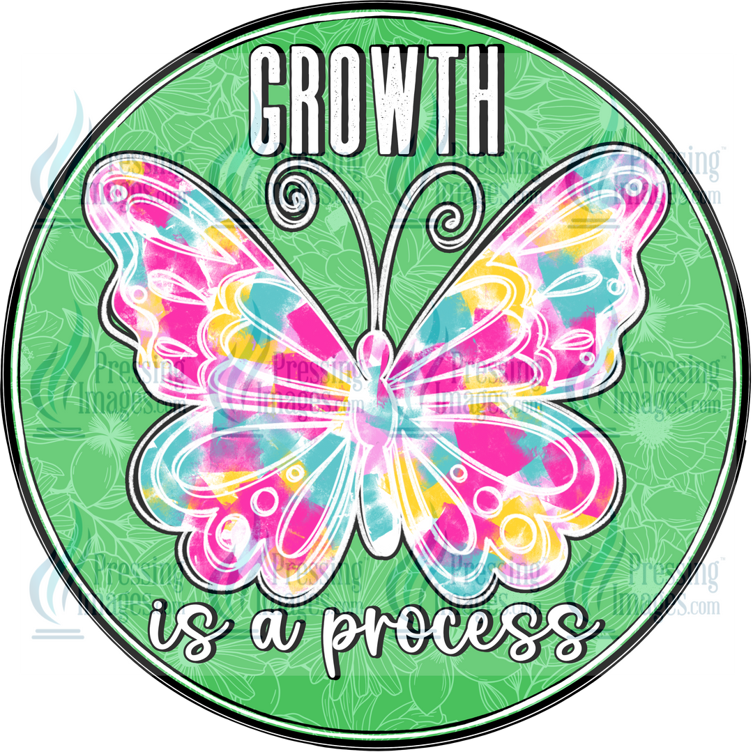 Decal: 1929 Grow this a process butterfly