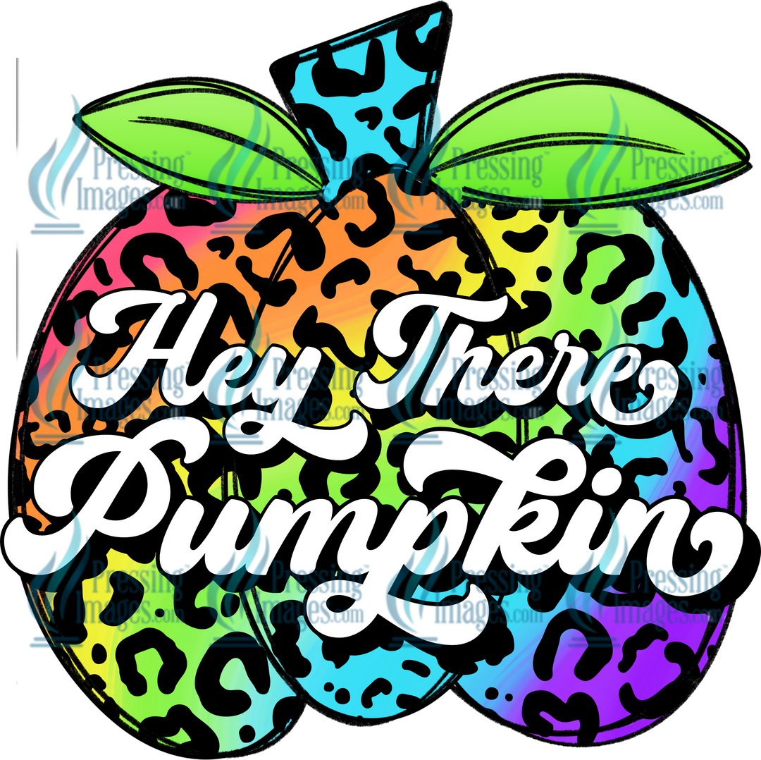 Decal: 1061 Hey There Pumpkin