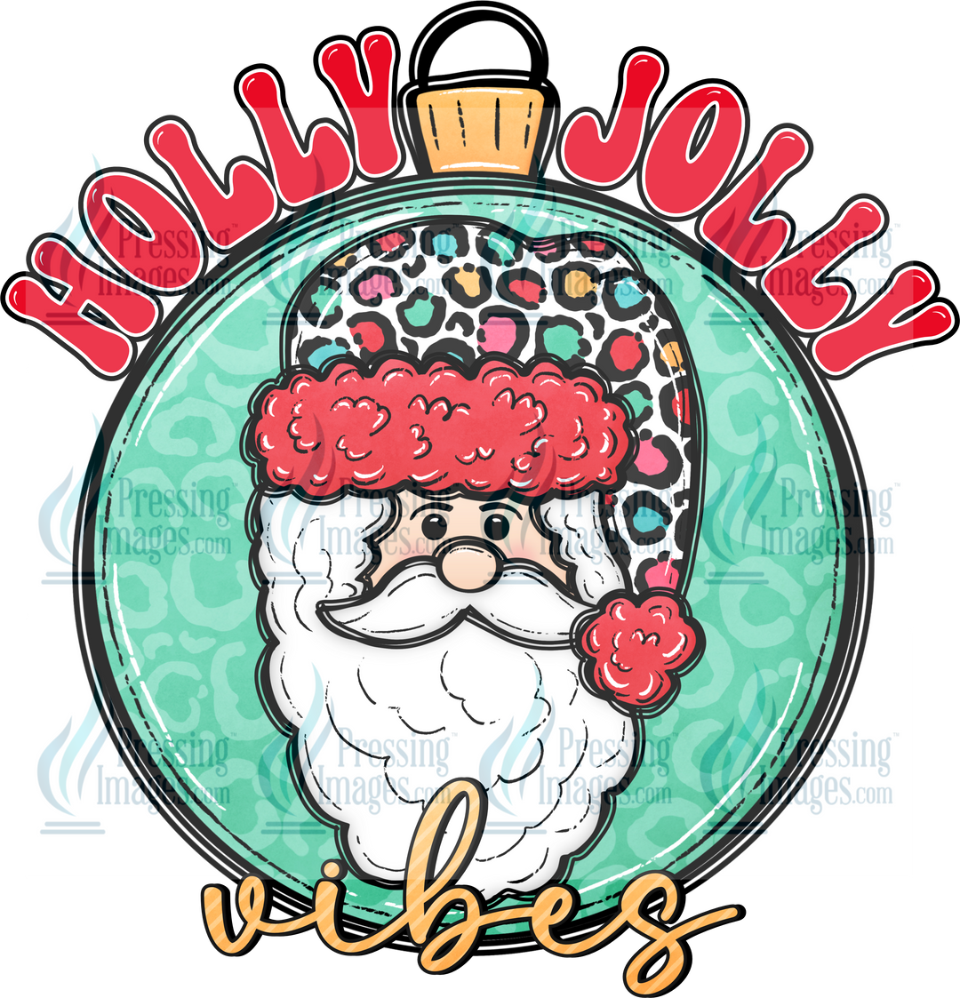Decal: 1554 Holly Jolly Vibes