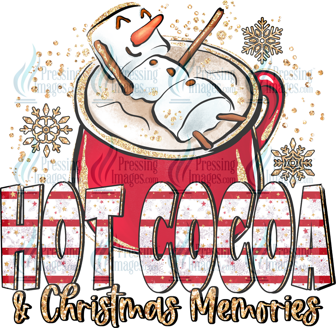 Decal: 1555 Hot Cocoa And Christmas Memories