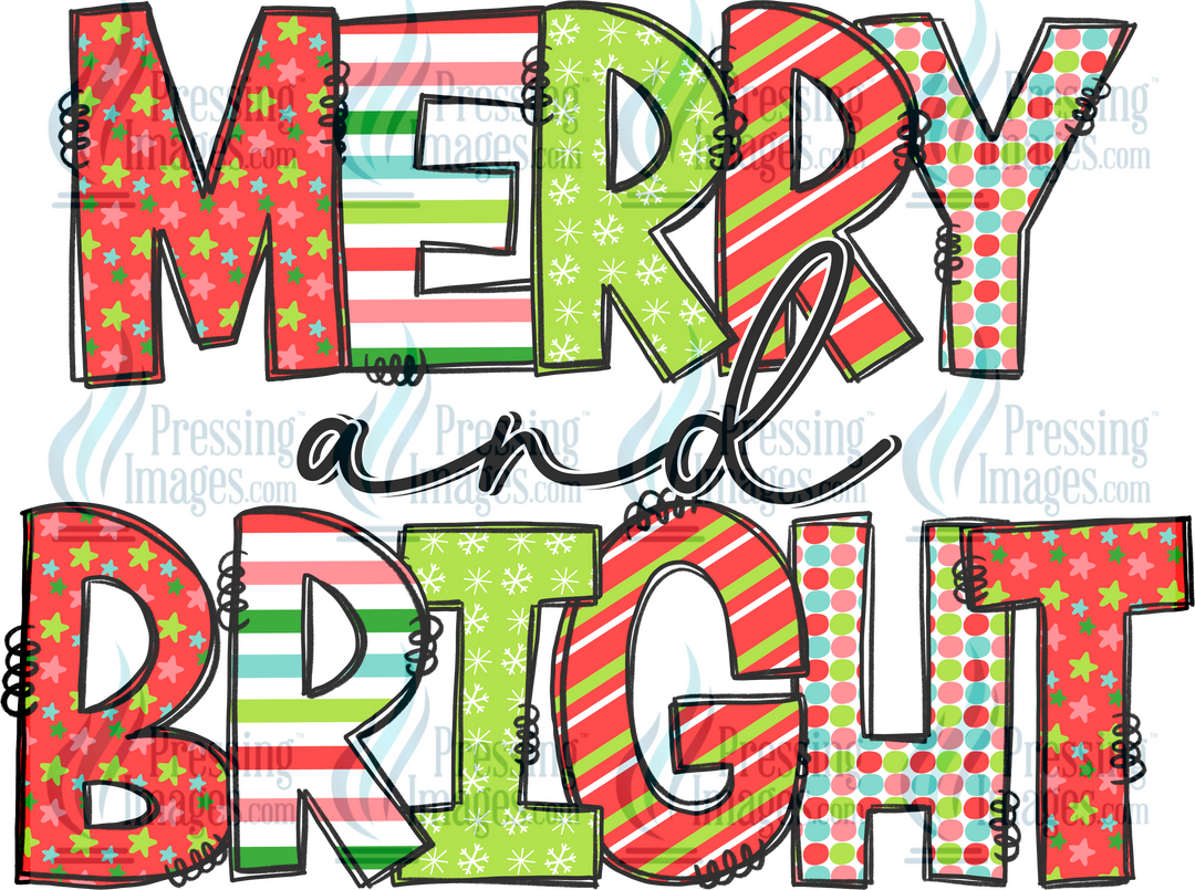 Decal: 1581 Merry And Bright