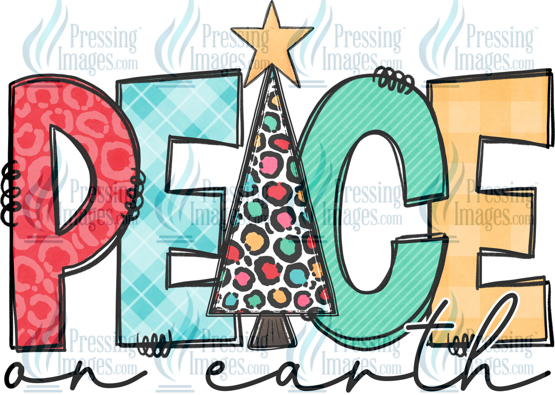 Decal: 1586 Peace On Earth