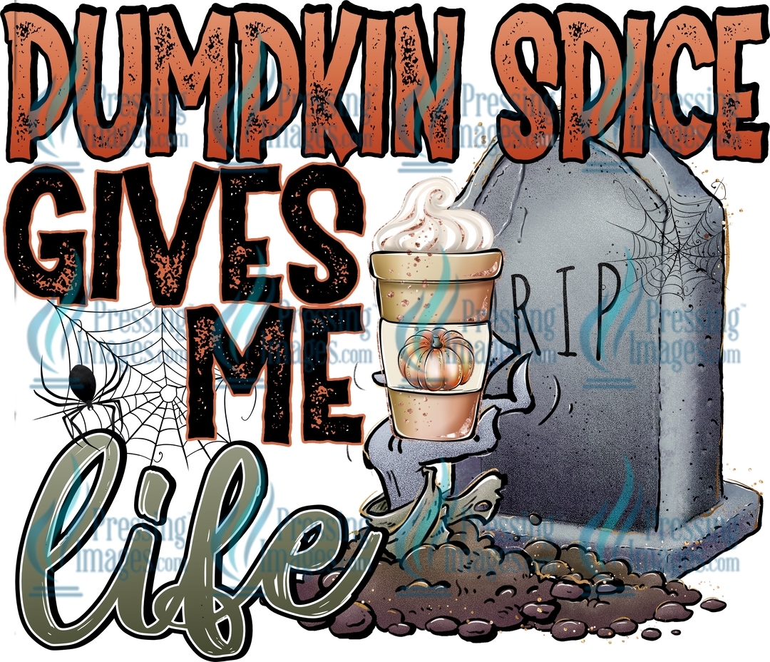 Decal: 1066 Pumpkin Spice Give Me Life