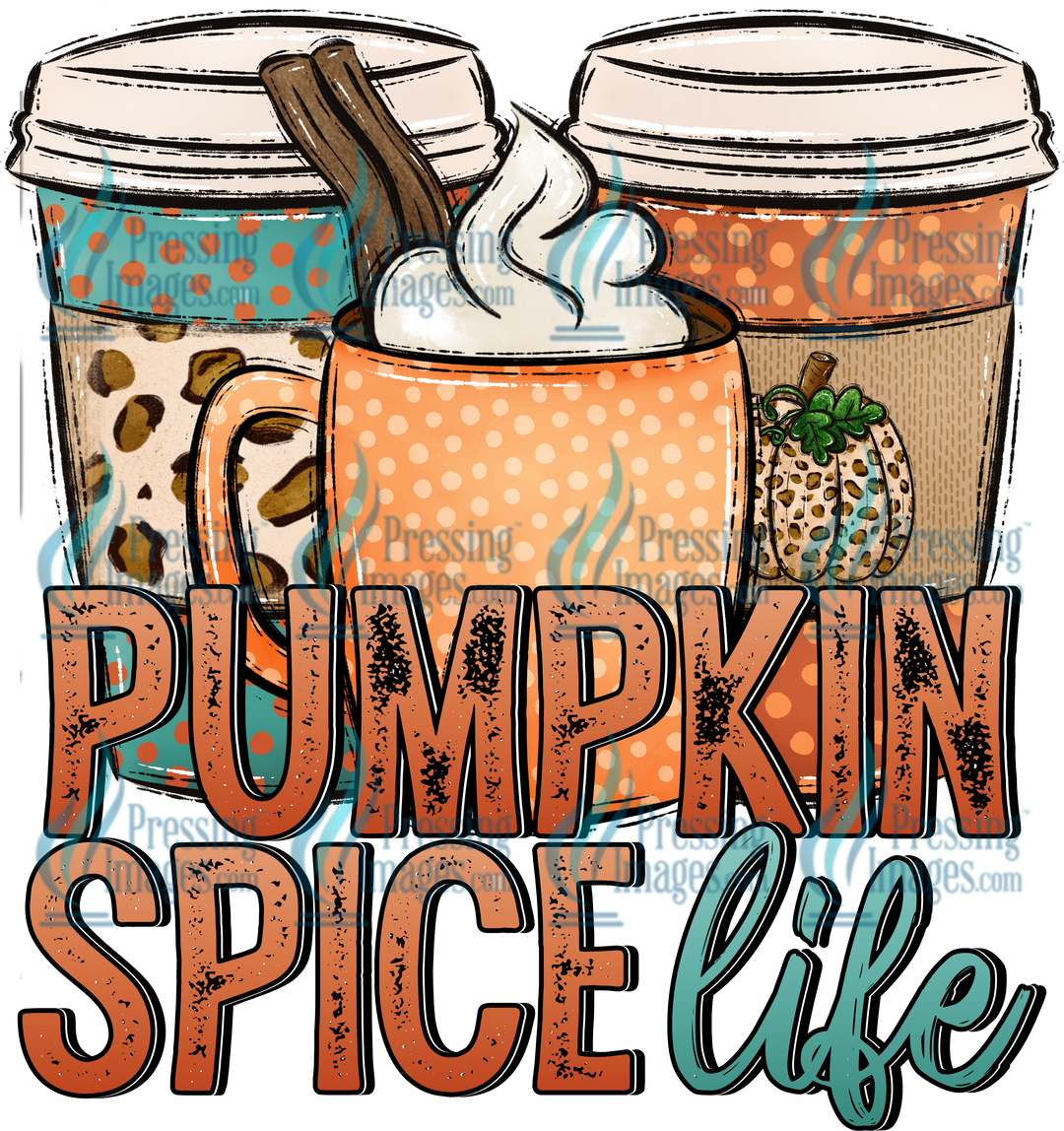 Decal: 1068 Pumpkin Spice Life