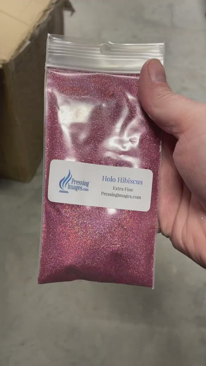 Holo Hibiscus Glitters Pack