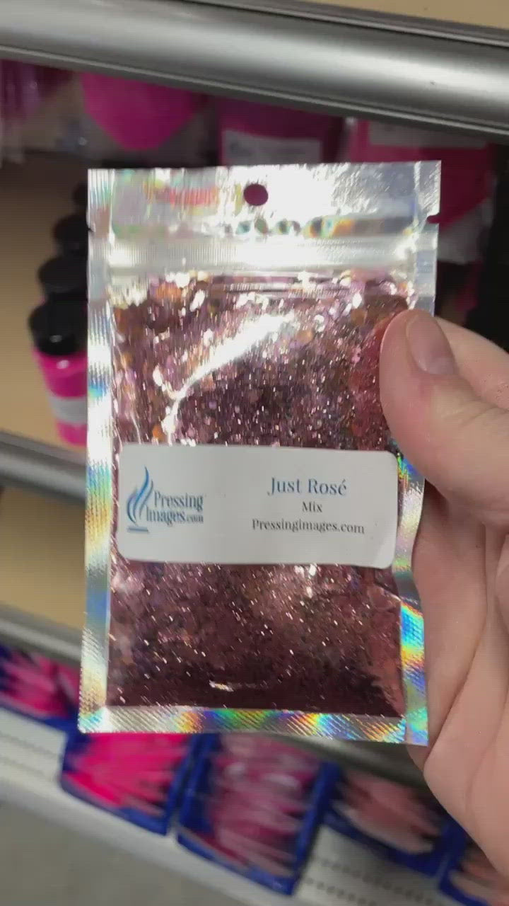 Just Rosé Mix Glitters pack