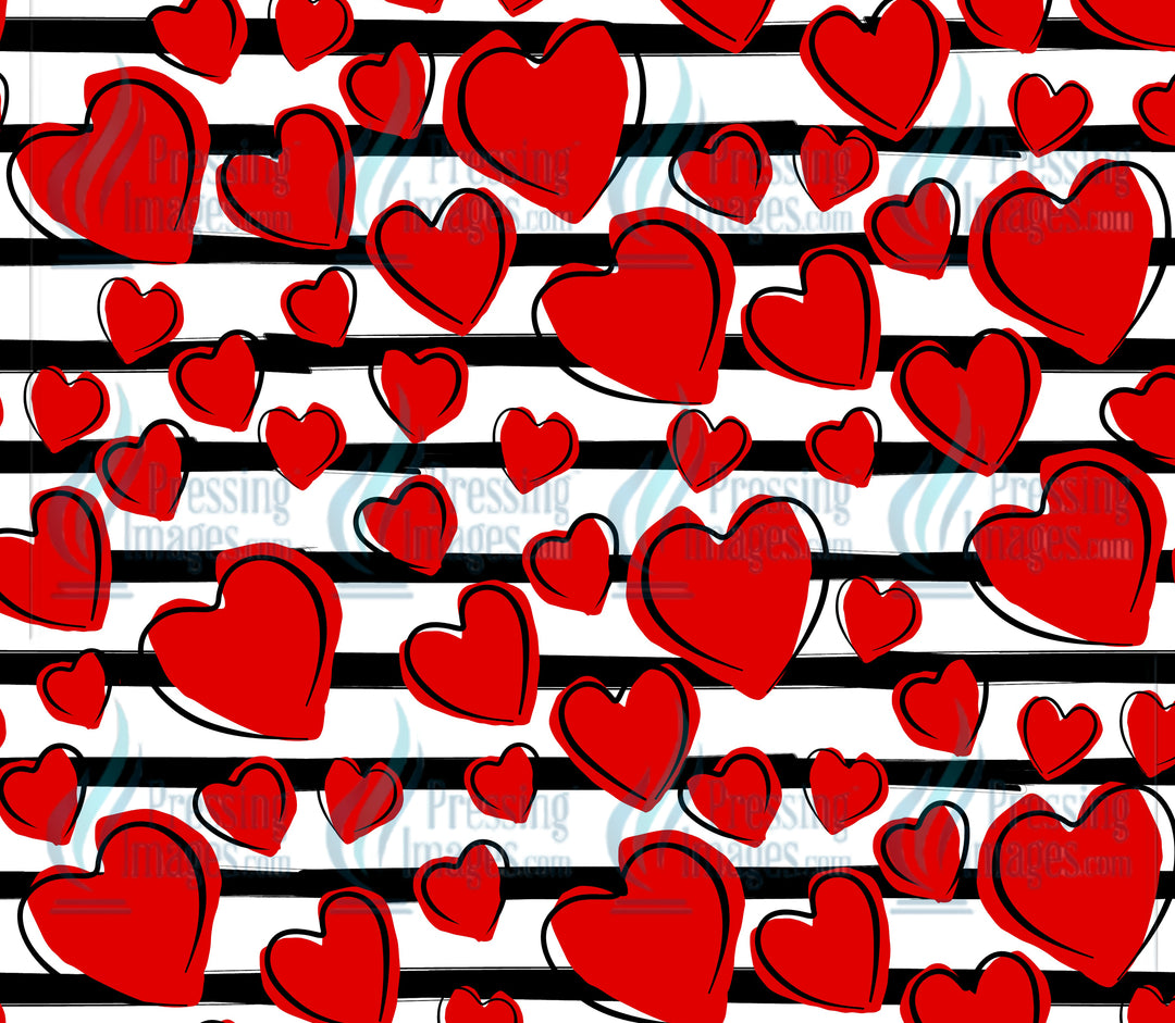 6100 Heart Valentine Tumbler Wrap
