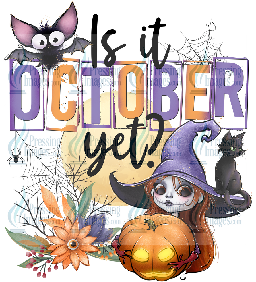 Decal: 1695 Is it October yet 2022.