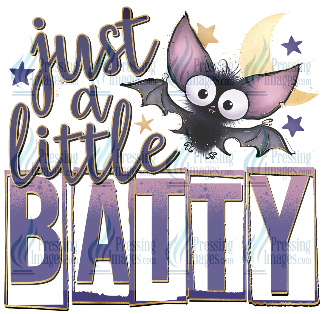 Decal: 1705 Just A Little Batty