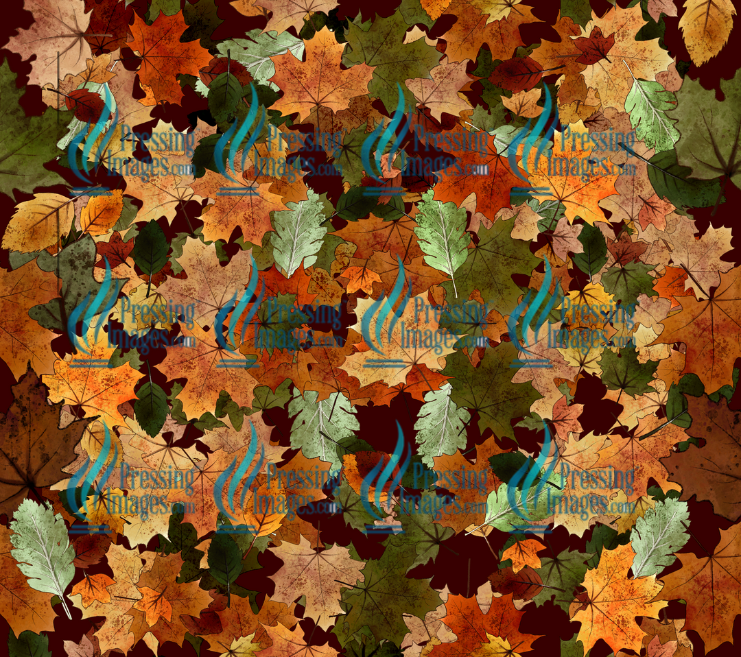 4013 Maple Leaves Tumbler Wrap
