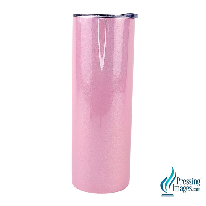 Pink Shimmer Skinny Tumbler - 110050