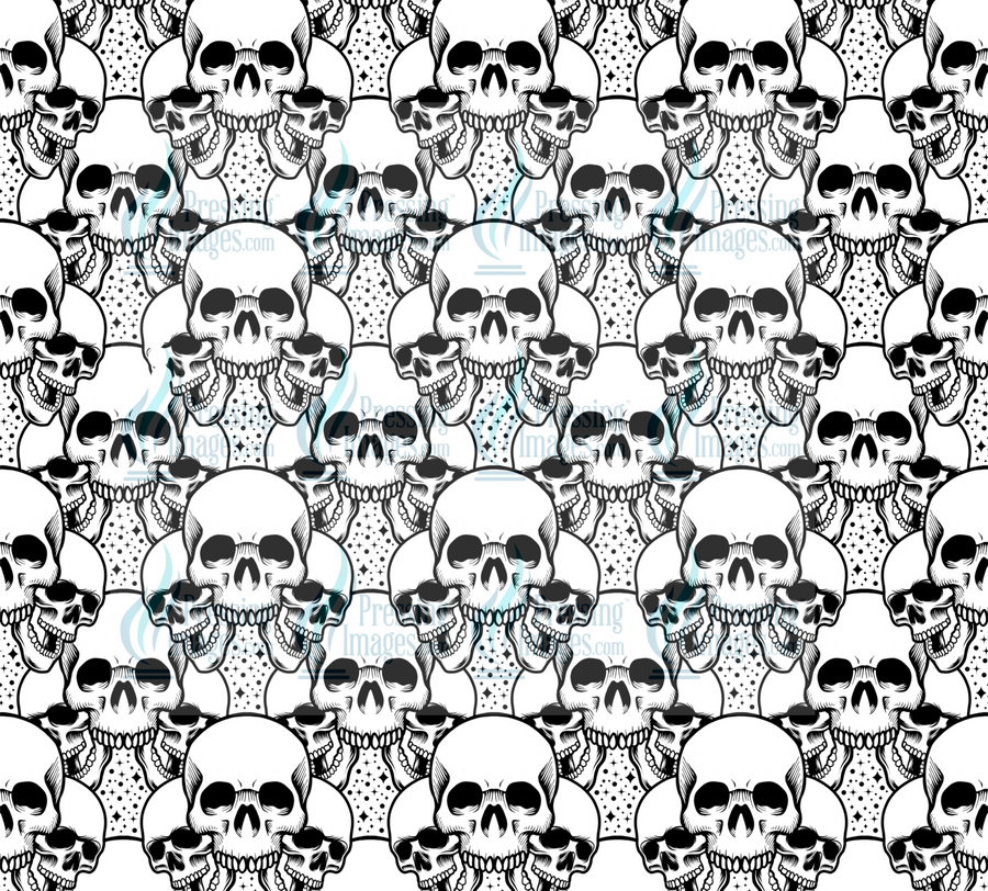 6548 Skull Wrap Tumbler Wrap.