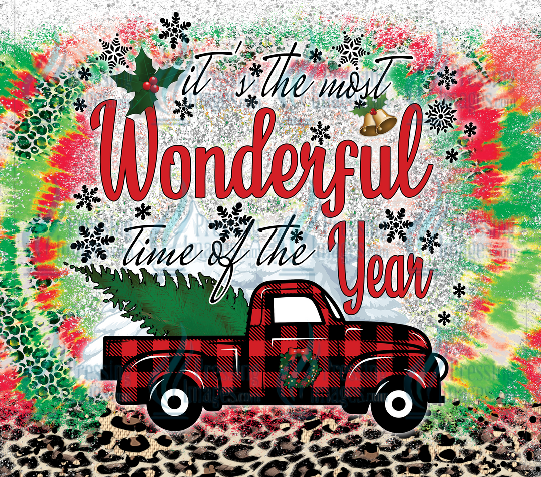 5937 Most Wonderful Time Of The Year Tumbler Wrap