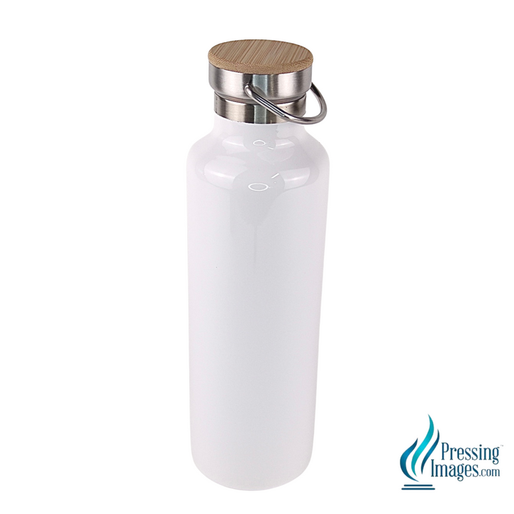 White Sublimation 25oz Water Bottle <p>- STRAW NOT INCLUDED - 110094