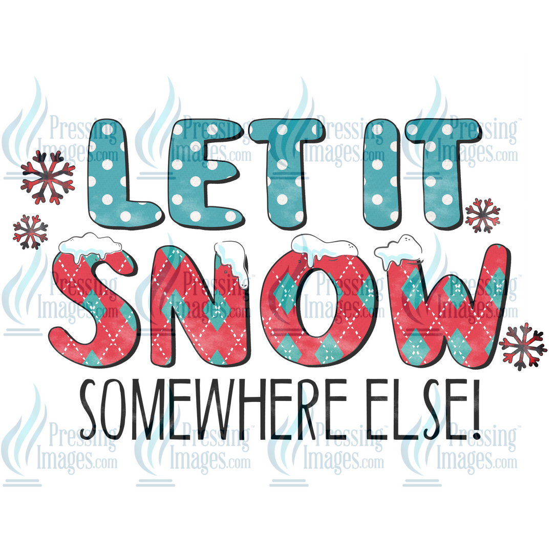 Decal: 1880 let It Snow